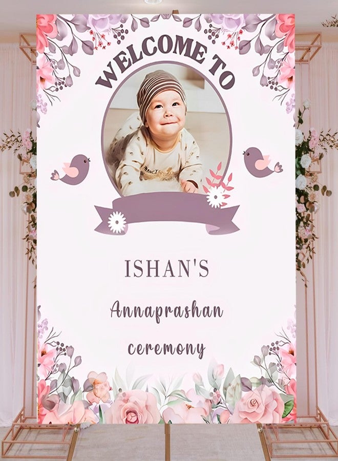 ثيم ماي بارتي موضوع حفلتي: لوحة ترحيبية للأطفال مع أرز أنابراشان، زينة أنابراشان - Image 2